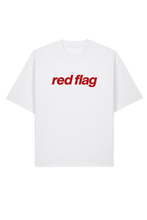 Lade das Bild in den Galerie-Viewer, Red Flag Oversized T-Shirt