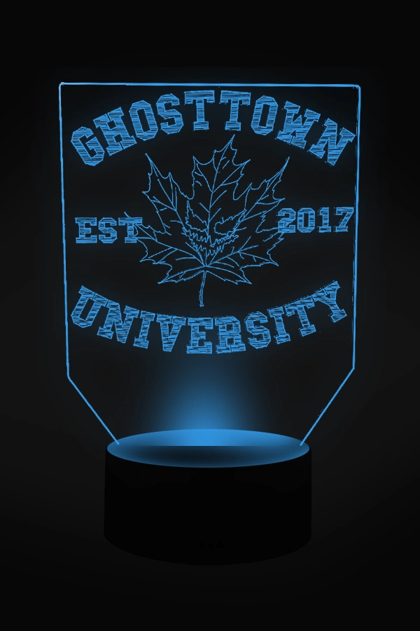 Ghosttown University LED Lampe