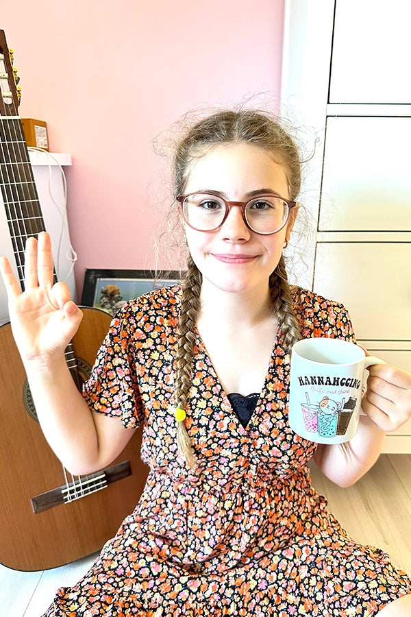 Hannahccino Cat Standard Tasse