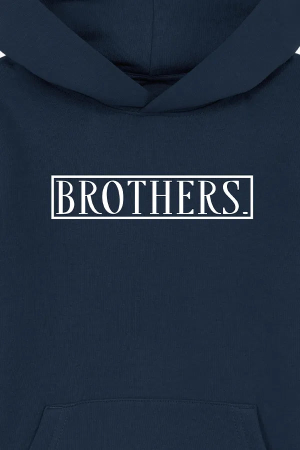 Brothers United Sweat à capuche Bleu Enfants