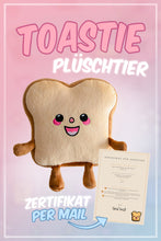 Lade das Bild in den Galerie-Viewer, "Toastie" Plüschtier
