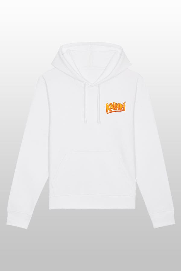 Felpa bianca Kallari