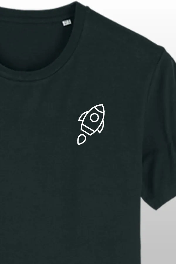 Space Weltkugel Shirt black