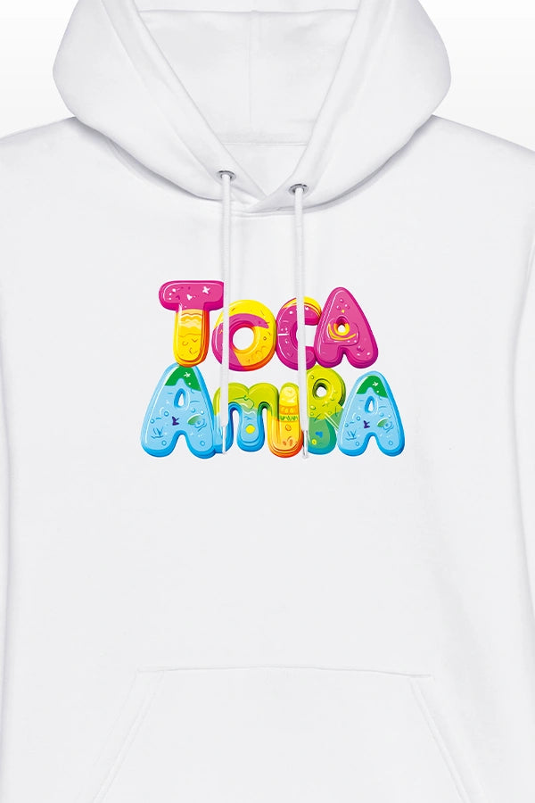 Toca Amira Art Hoodie White