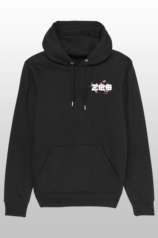 Kirschblüten Zipp Hoodie