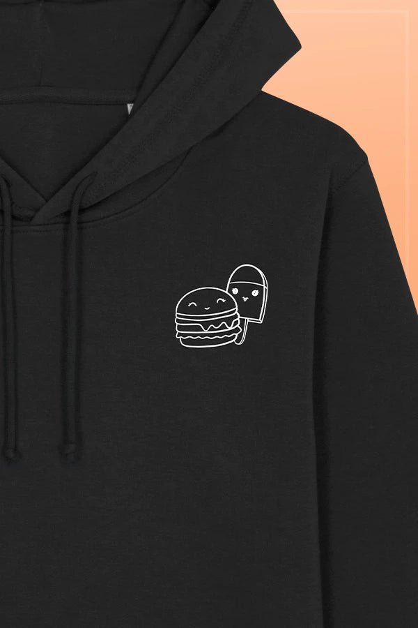 Food Vibe Hoodie black