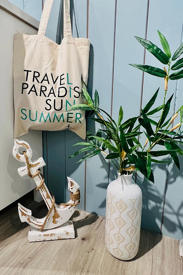 DREAMS are made of SUN and SAND Jute bag