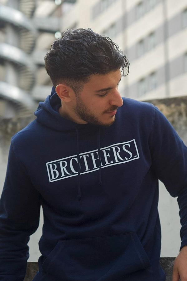 Brothers United Sweat à capuche Bleu