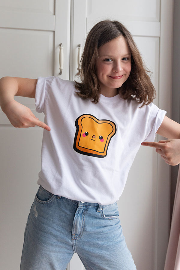 TocaToast Shirt weiß