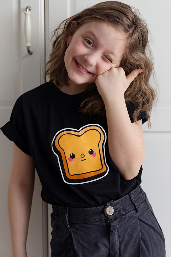 TocaToast Shirt schwarz