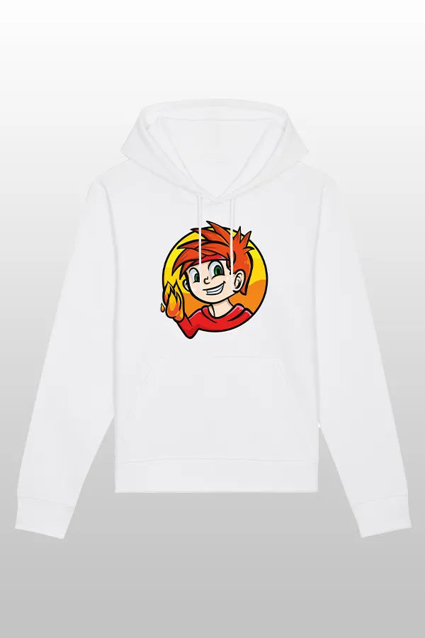 SpaceMitFeuer Hoodie white
