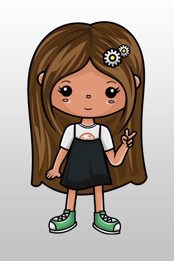 Toca Amira Hoodie white