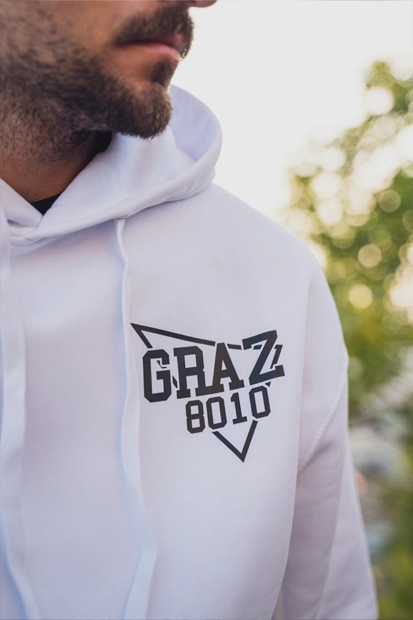 Wellness Wäsch Hoodie white