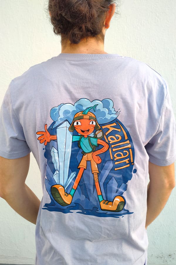 Maglietta viola Pesciosa