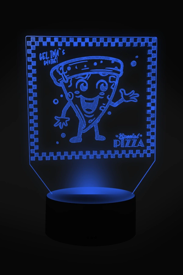 Pizza Club LED Lampe