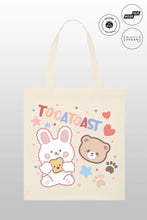 Lade das Bild in den Galerie-Viewer, TocaToast &amp; Friends Bag natural
