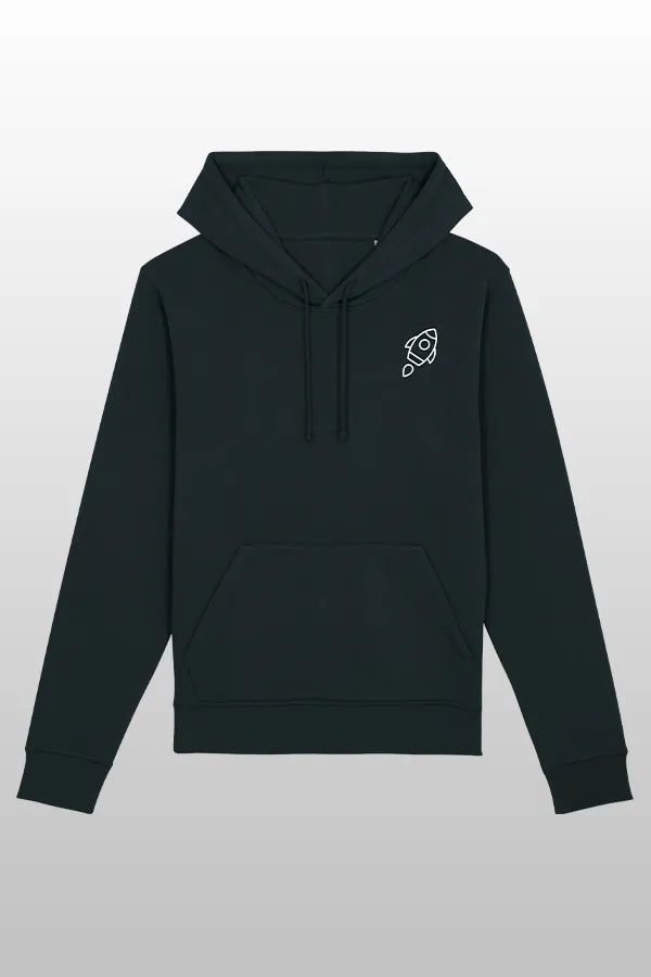 Space Raketen Hoodie black