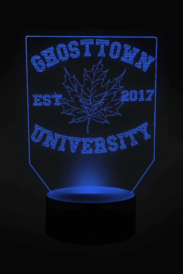 Ghosttown University LED Lampe