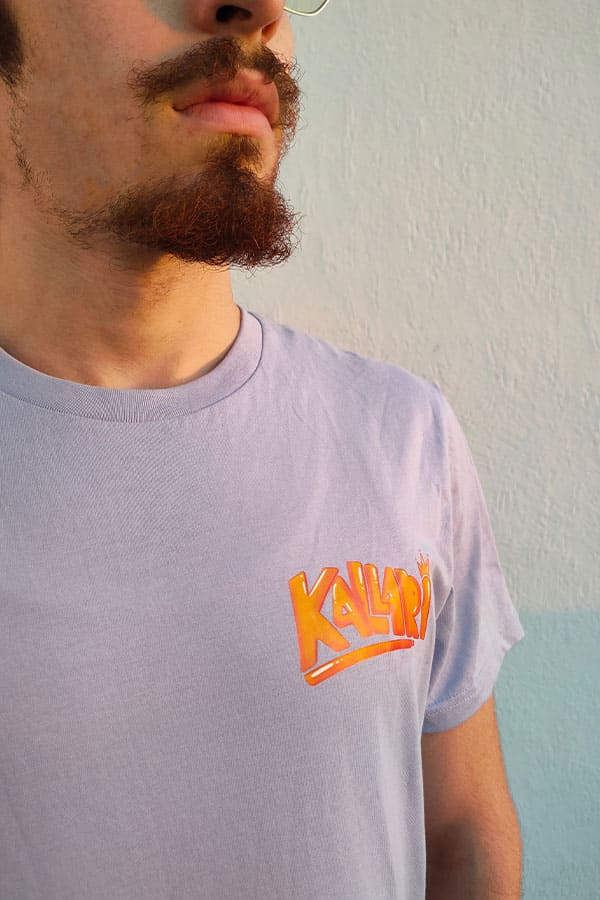 Maglietta viola Pesciosa