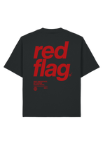 Lade das Bild in den Galerie-Viewer, Red Flag Oversized T-Shirt
