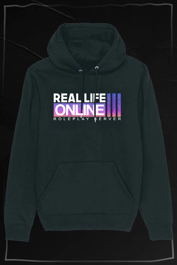 Real Life Online Roleplay Server Hoodie black