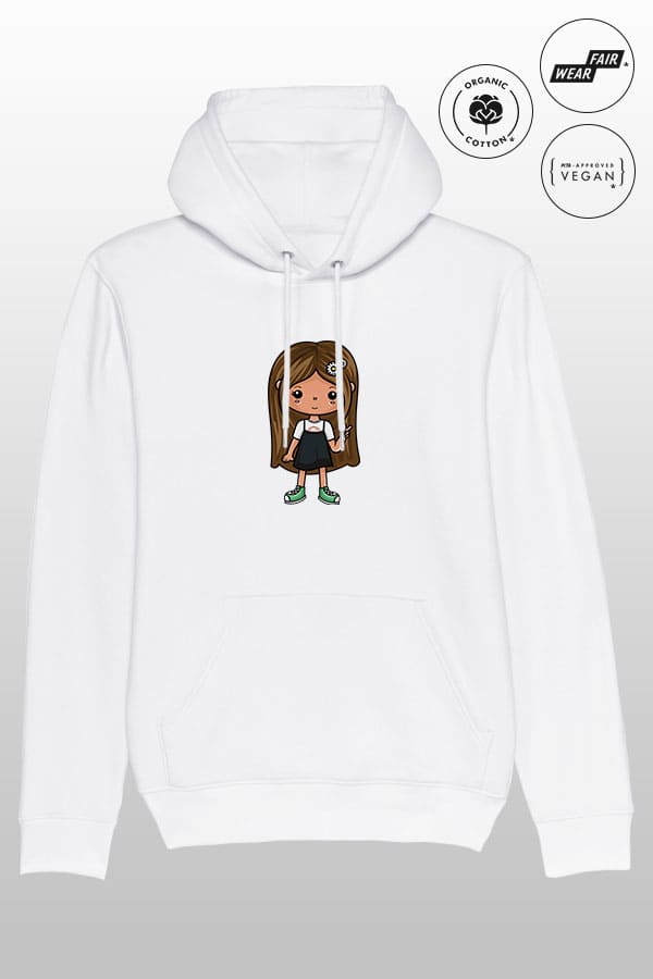 Toca Amira Hoodie white
