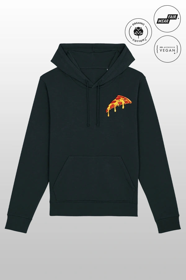 Pizza Passion Team Egg Hoodie black