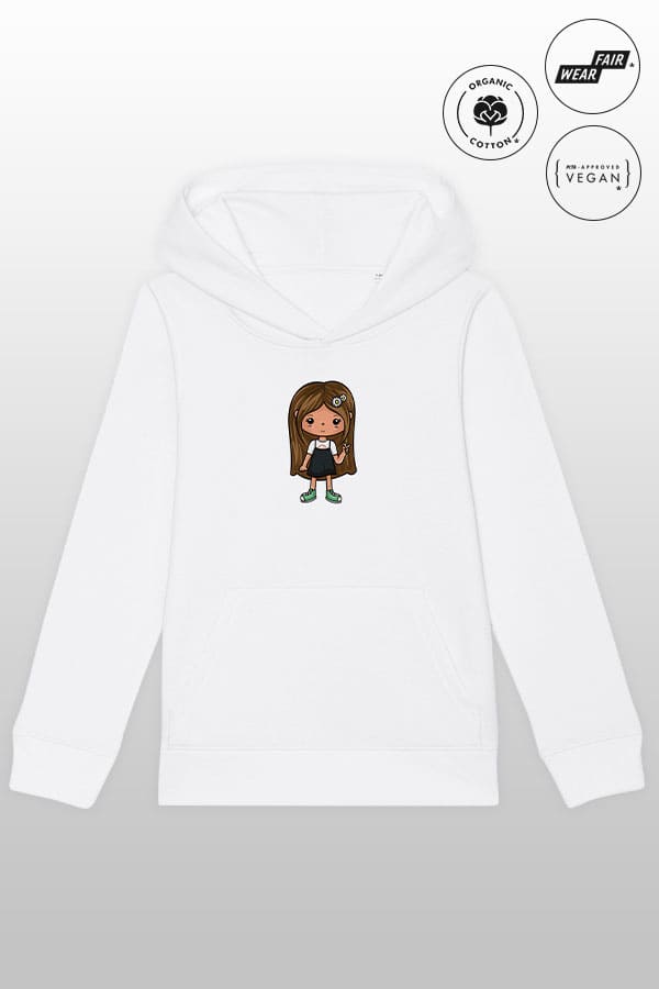 Toca Amira Kids Hoodie white