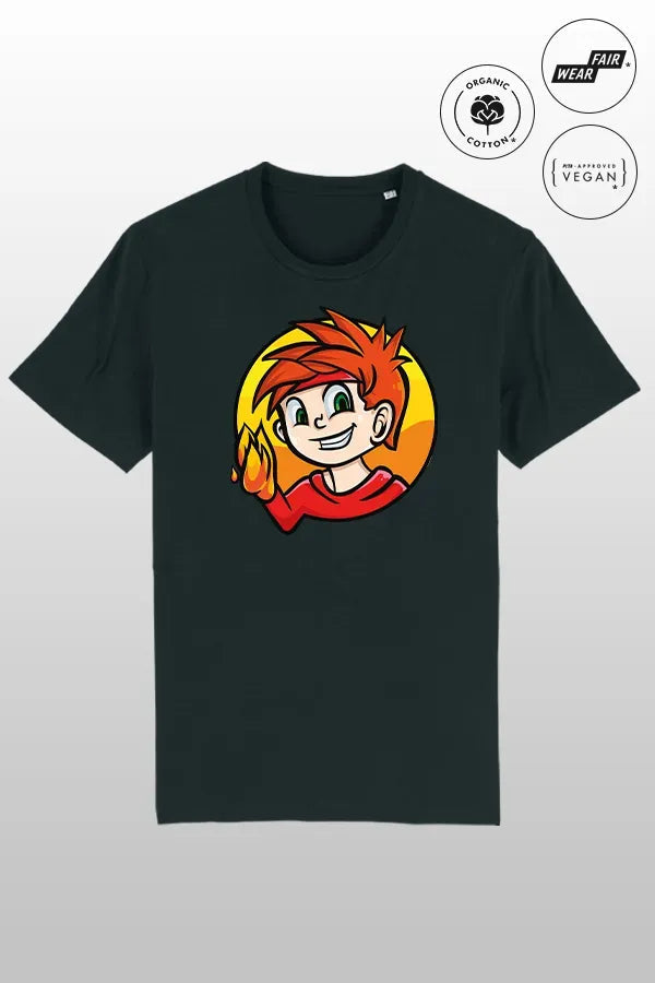 SpaceMitFeuer Shirt black