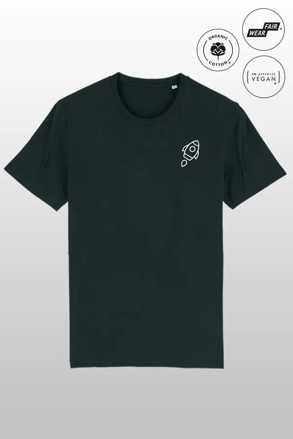 Space Raketen Shirt black