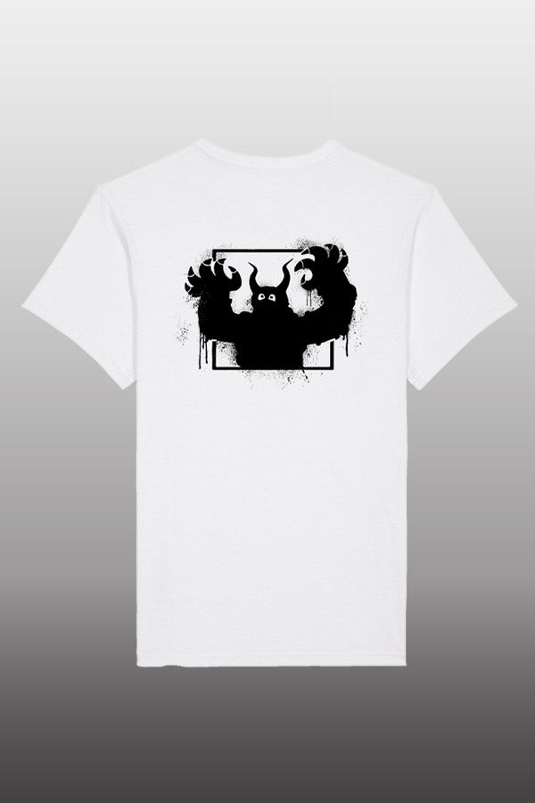 Pixelbiester Sign Shirt weiß