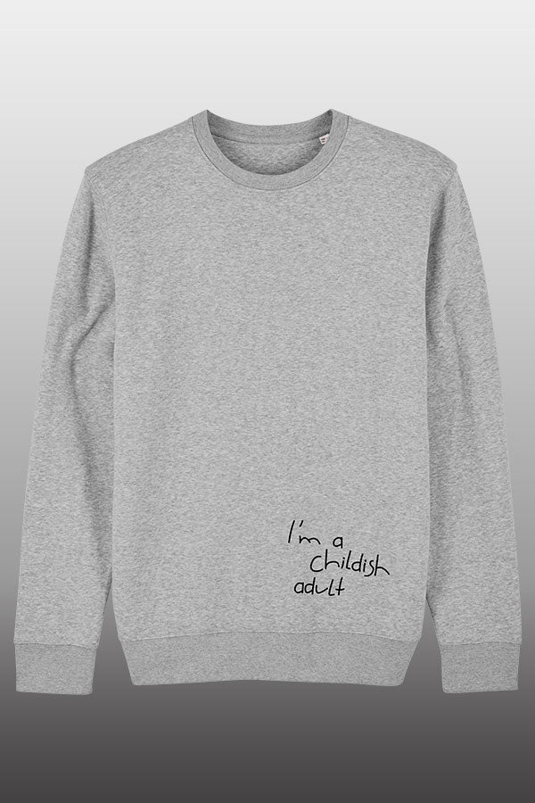 Playground Sweatshirt heather grey