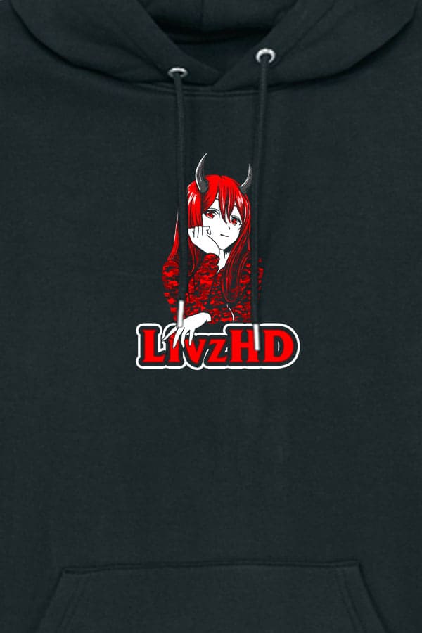 LivzHD Hoodie black
