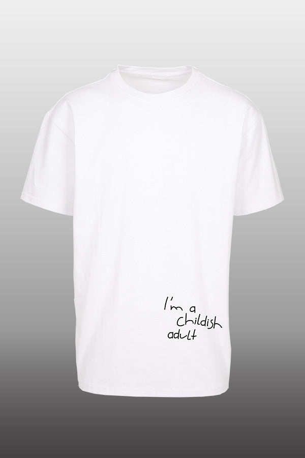 Playground Oversize T-Shirt weiß