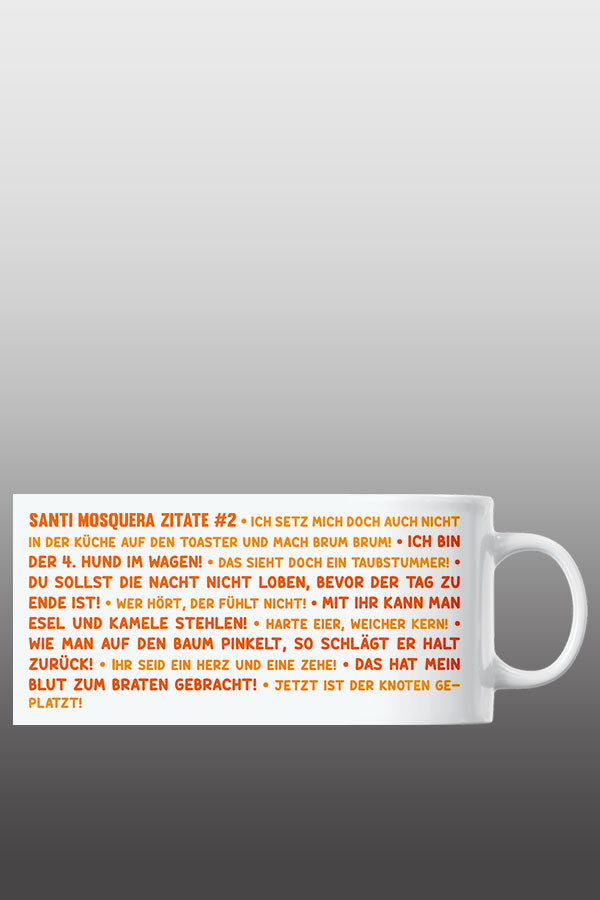 Santis Zitate Vol. 2 Standard Tasse