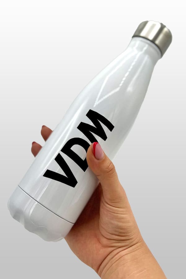 VDM Trinkflasche - Black