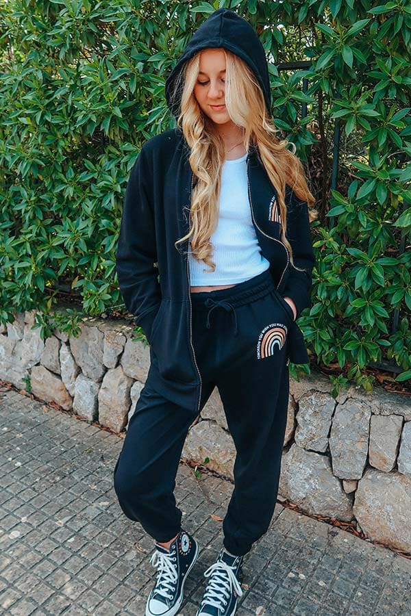 Meet me at the Rainbow Sweat Pants classic