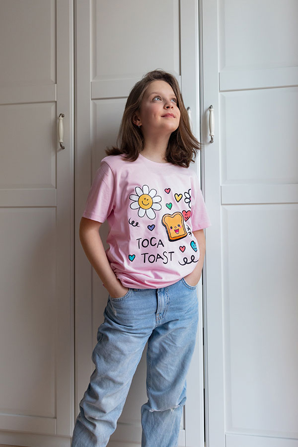 TocaToast Shirt rosa