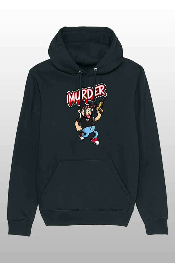 Murder Hoodie black