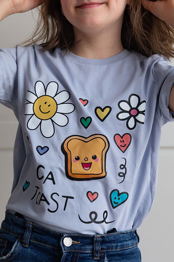 TocaToast Shirt blau