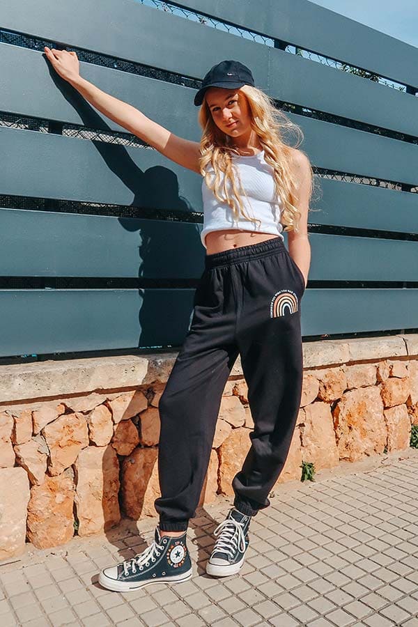 Meet me at the Rainbow Sweat Pants classic