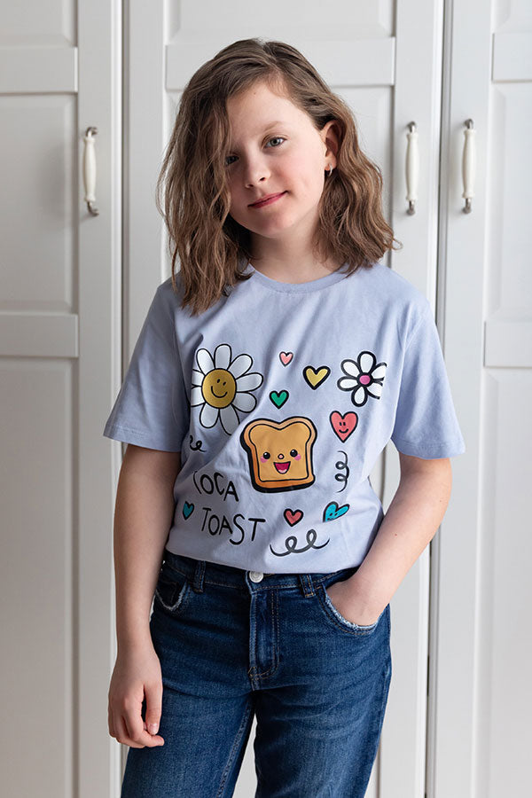 TocaToast Shirt blau