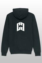 Lade das Bild in den Galerie-Viewer, VDM Hoodie black – Weiß klein
