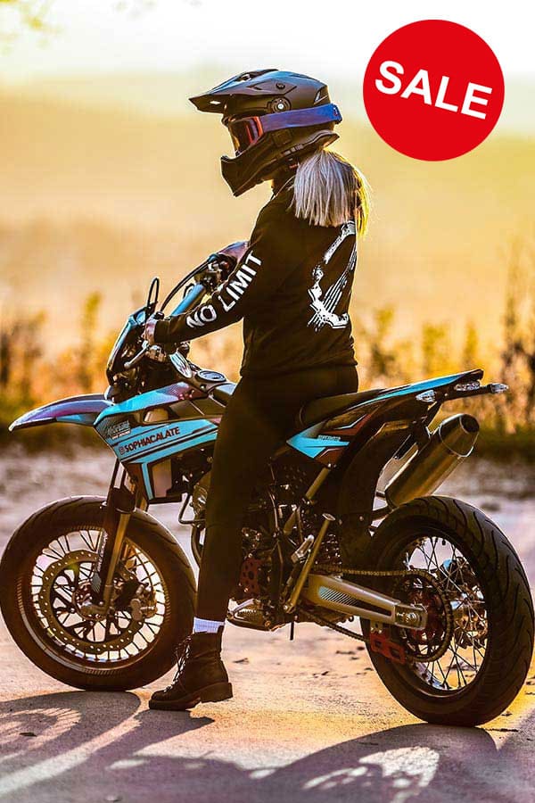 No Limit Hoodie Black & White Standard Sale