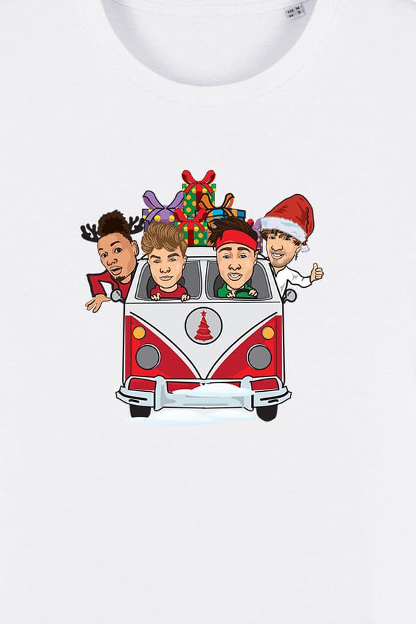 VanTour Shirt white colorful