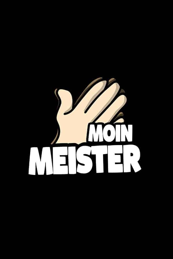 Moin Meister Shirt KP schwarz