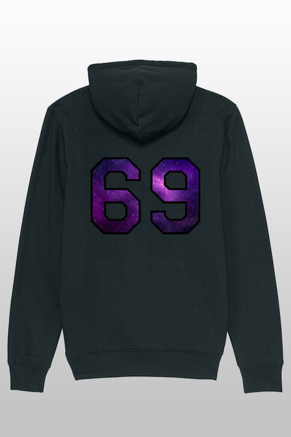 Fly-Galaxy Hoodie black