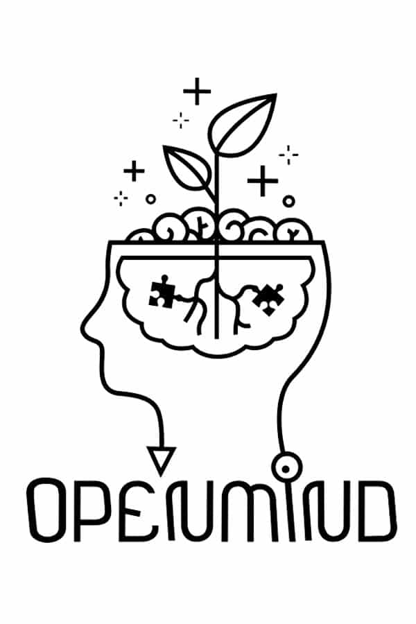 Openmind Head T-Shirt weiß