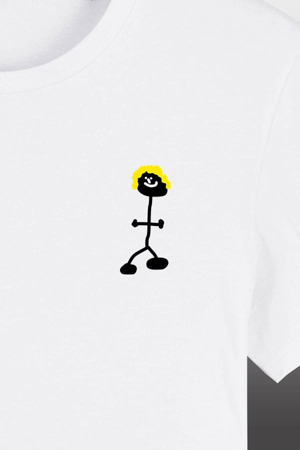 Heideltraut Männchen Shirt weiß