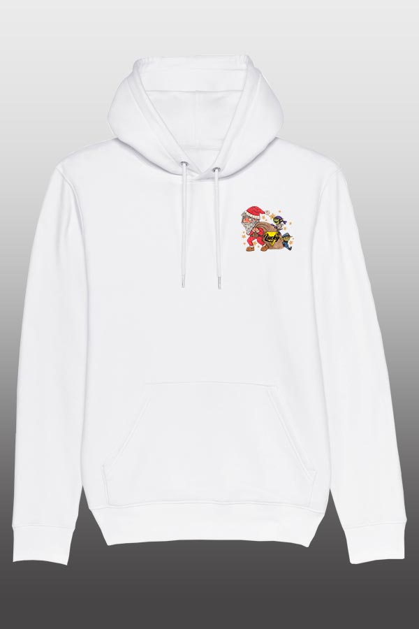 LuckyV XMAS Hoodie White